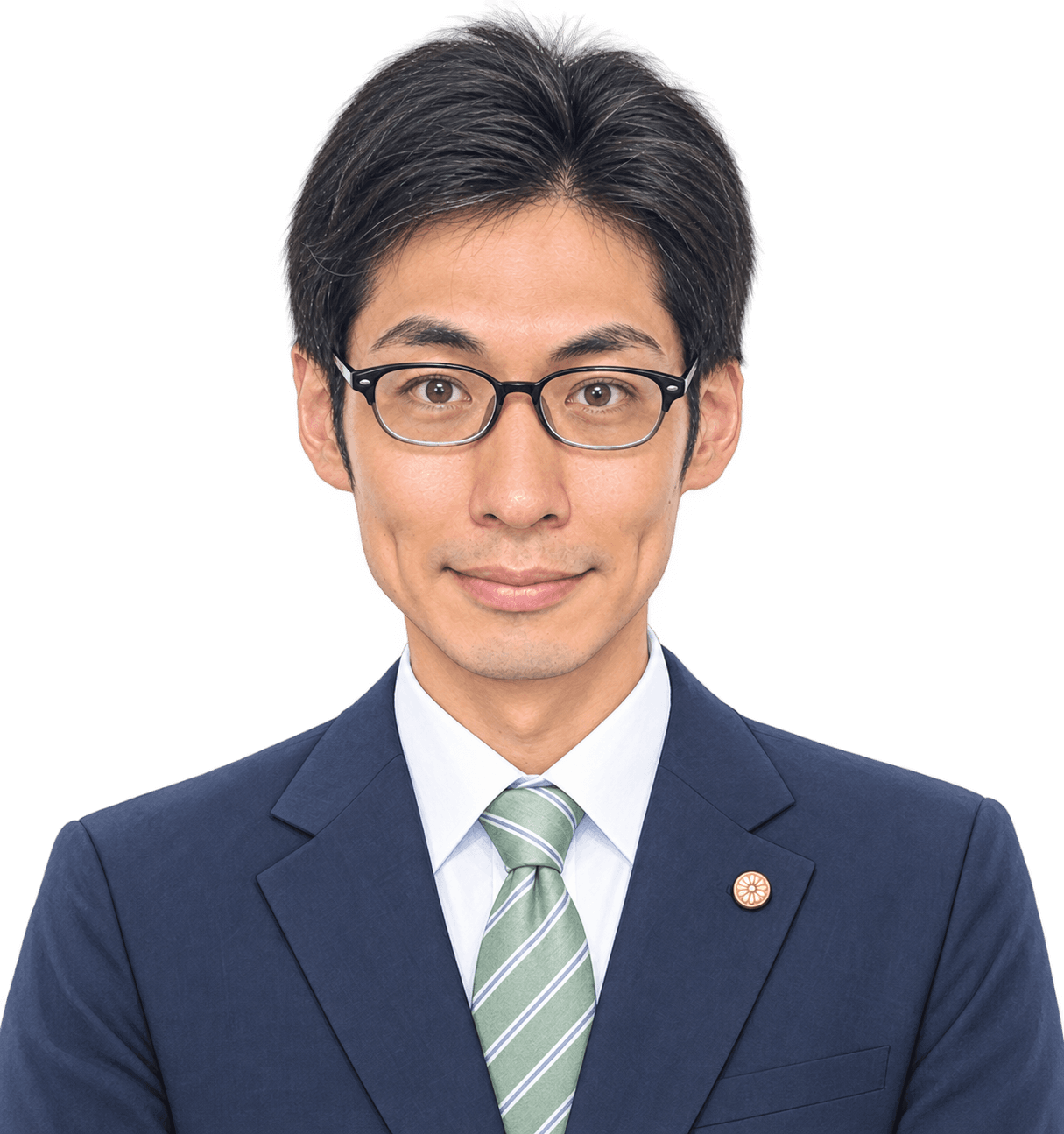 大幸行政書士事務所 代表 大石伸幸 の似顔絵